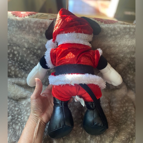 NWT Disney Store Holiday Mickey Santa 15" Hard to find! - Picture 6 of 8